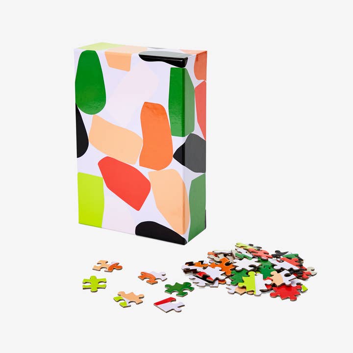 Areaware - Wholesale Puzzle - Adult - Dusen Dusen Pattern Puzzle 500 piece - stack