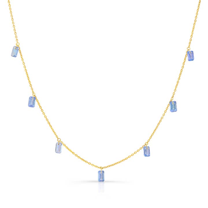 Lucky Seven Tanzanite Choker for wholesale by Carter Eve Jewelry