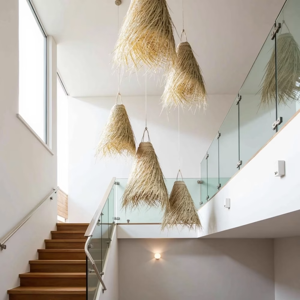 High crafty - Wholesale Lampenkap - Handgeweven Hanglamp van Palmblad – Marokkaanse Pendellamp (11