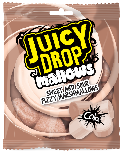 iSweet.ca - Wholesale Marshmallow - Belgium - Bazooka Juicy Drop Mallows - Cola Bag0