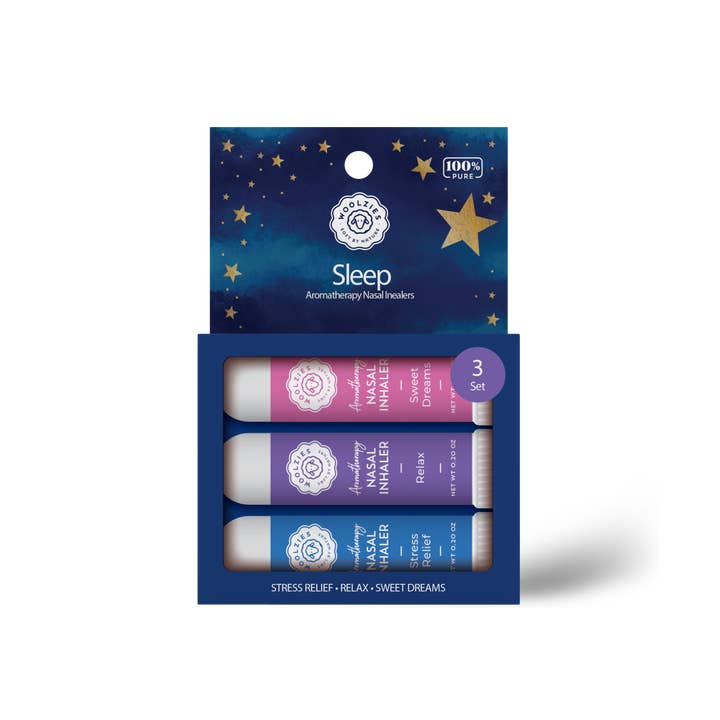Woolzies - Wholesale Aromatherapy Inhaler - Sleep Aromatherapy Nasal Inhalers Collection Set of 31