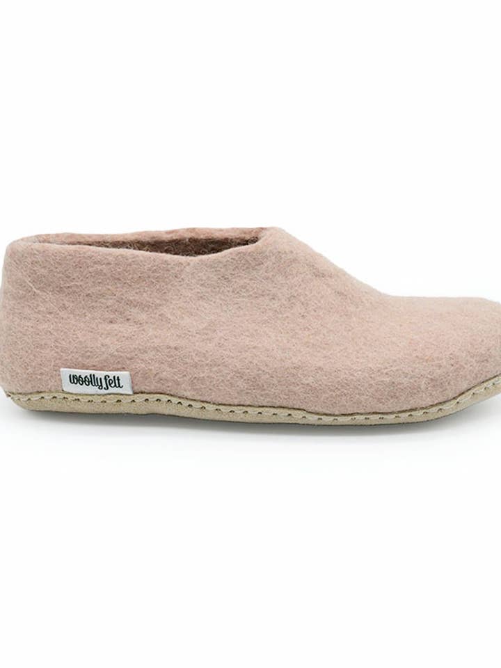 Organic Wool Handmade Slippers - Fairtrade, ISO Certified for wholesale by Woollyfelt