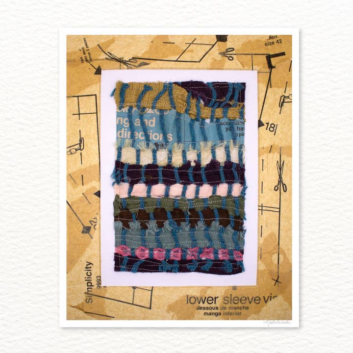 "Pattern Weave" Print for wholesale by Mollie Donihe