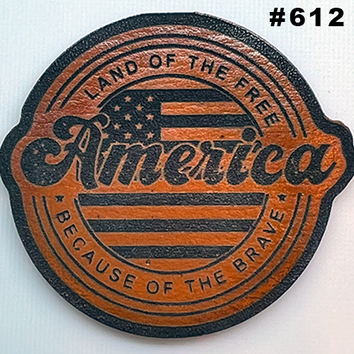 Wild Heritage Apparel - Venta al por mayor Accesorio para sombrero - Hombre - Parche de sombrero de cuero grabado personalizado21