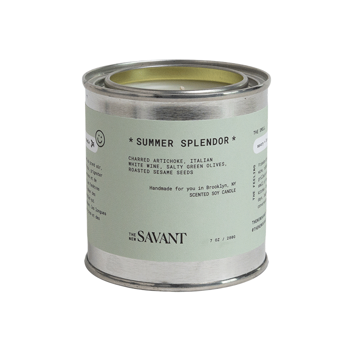 THE NEW SAVANT - Vente Bougie en bocal - Bougie Éclat d'Été2