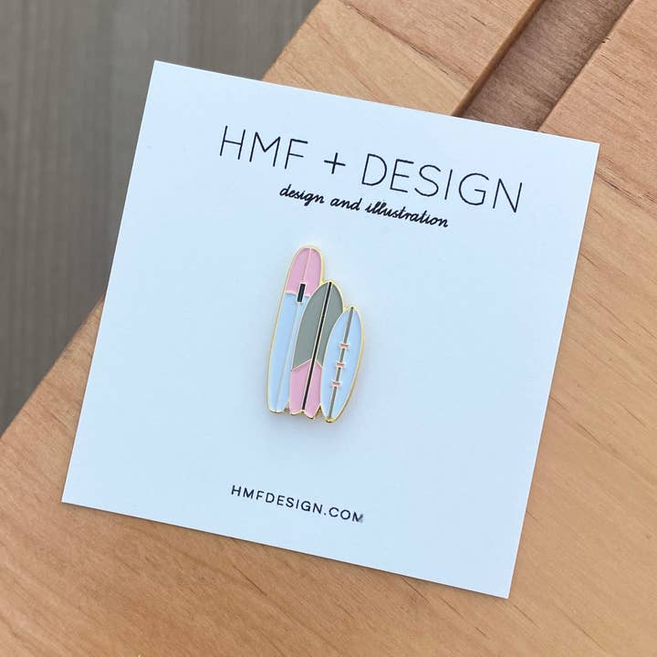 Épingle Surfboard / SUP pour la vente par HMF + Design