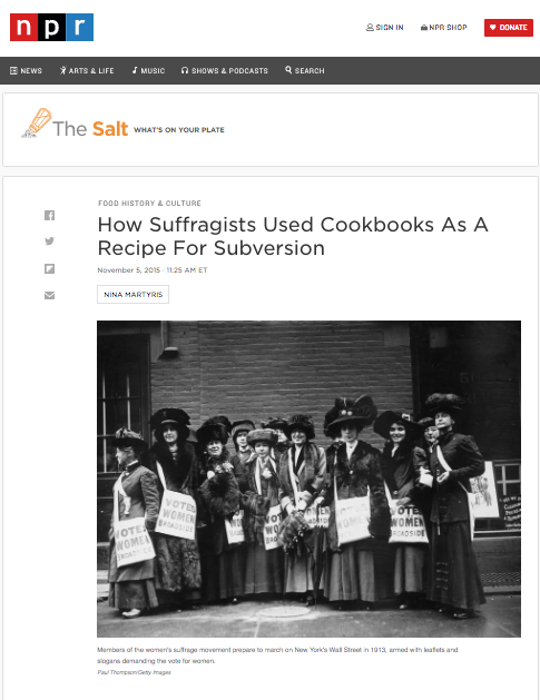 Applewood Books - Wholesale Cookbooks & Food - The Woman Suffrage Cook Book3