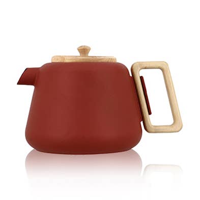 Viggo tekande 500 ml i rød støbejern for engroshandel hos Ogo living