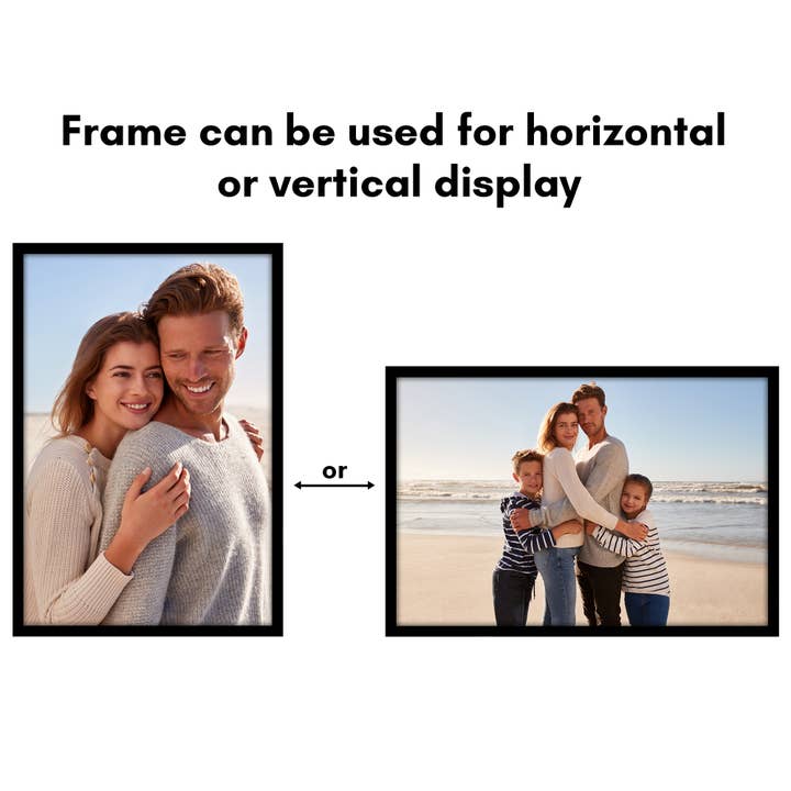 Americanflat - Wholesale Picture Frame - Americanflat 5 Pack Picture Frames With Mat Plexiglass Cover179