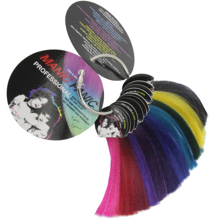 Manic Panic - Wholesale Hair Dye - Manic Panic - Professional Gel Hair Color Swatch Ring