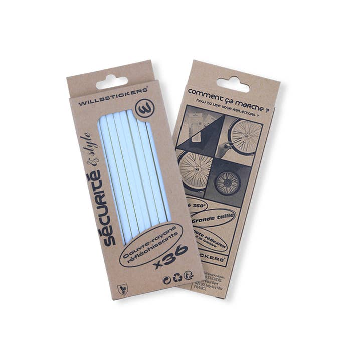 WILL B STICKERS - Wholesale Biking Accessories - Ray reflectors3