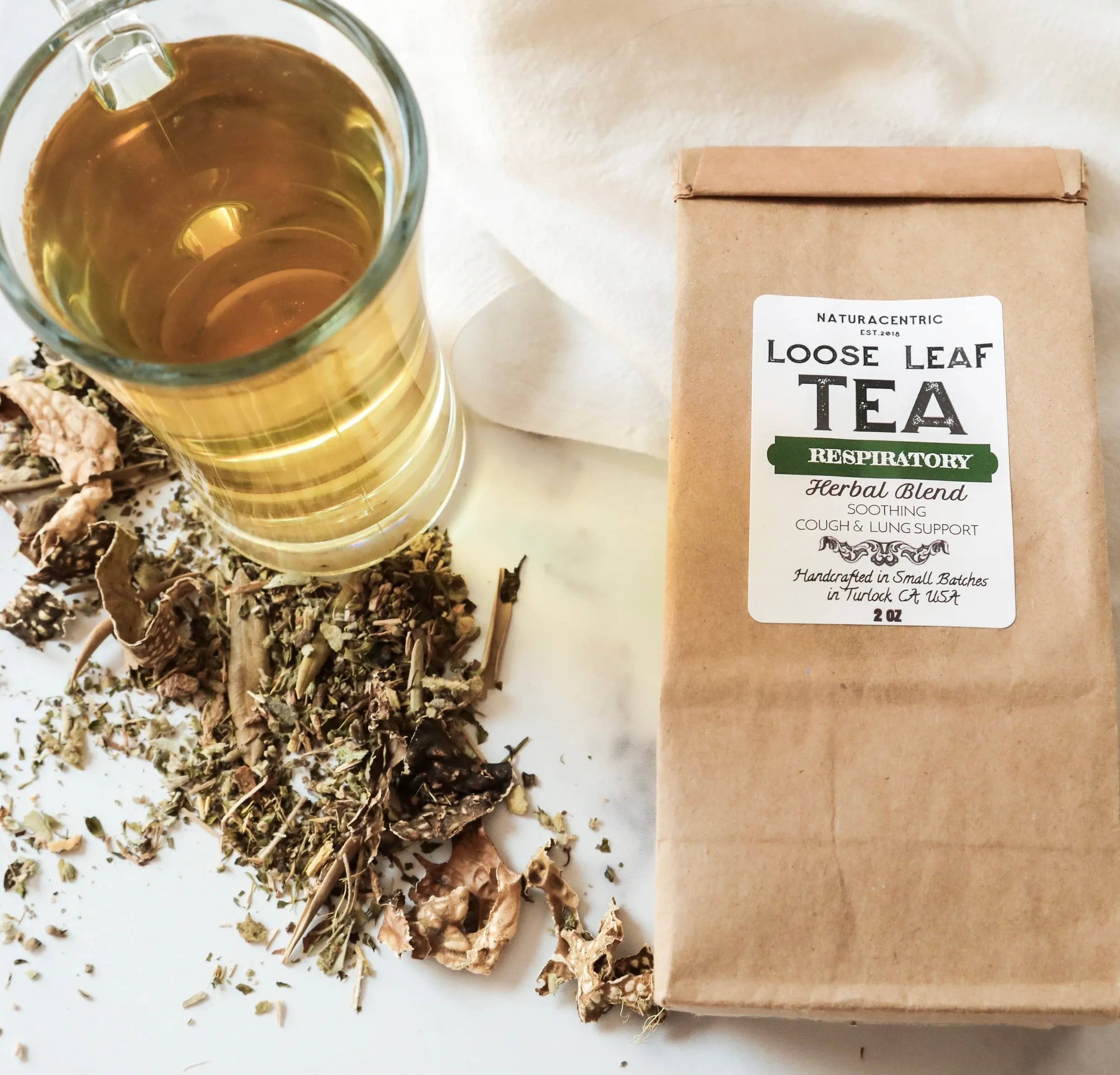 Naturacentric - Wholesale Loose Tea - Respiratory Support Loose Leaf Tea3