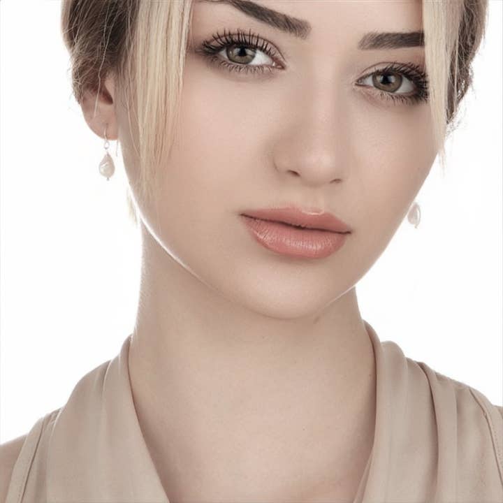 MadamLili - Vendita all'ingrosso Parure di gioielli - Set di gioielli con perle Keshi barocche – Argento sterling 925 placcato oro 18k | Collana 50cm & Orecchini | Ipoallergenico | Senza nichel3