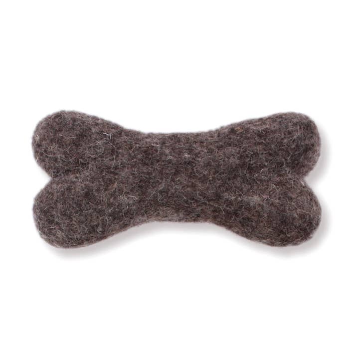 Ethical Global - Wholesale Pet Chew Toy - Dog - Eco Wool Dog Bones/Toys: Brown, Gray, White (Fair Trade)9