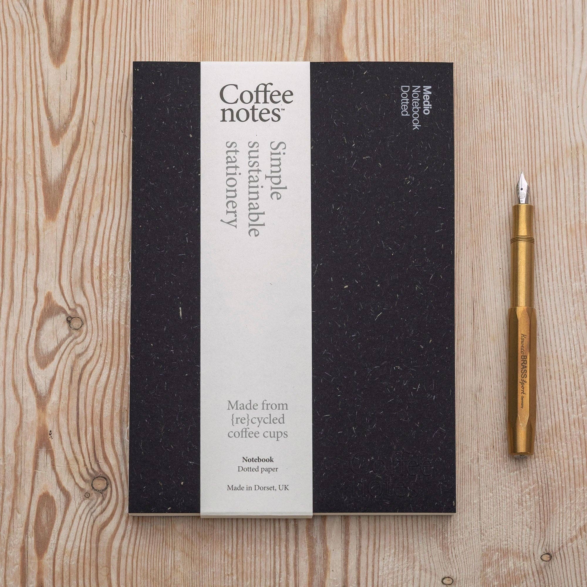 Coffeenotes – wholesale Notebook – Moor Layflat Notebook1