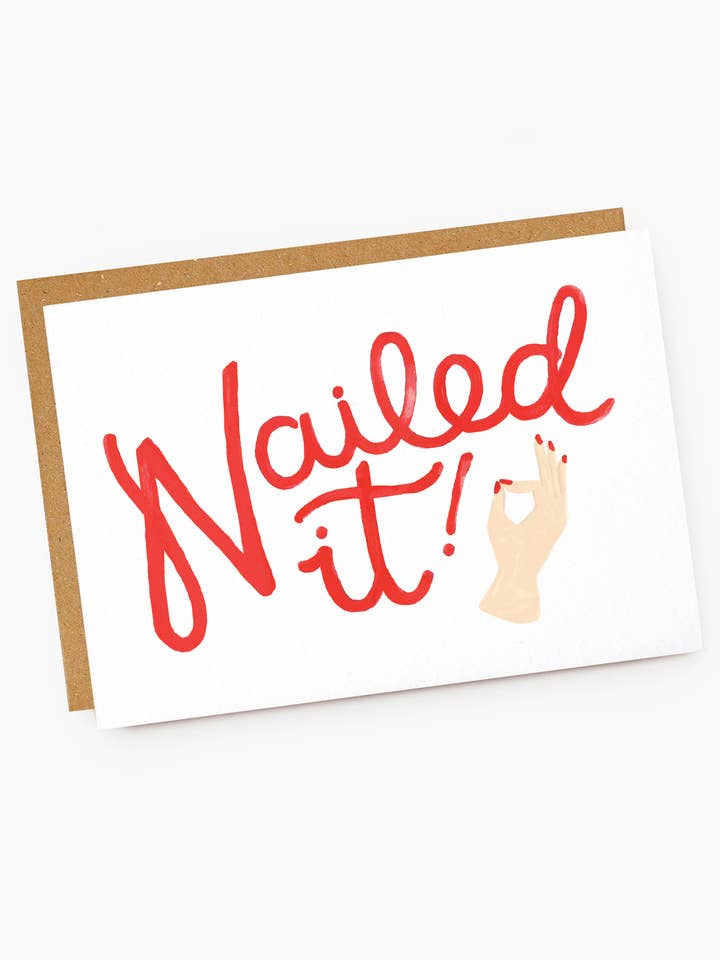 'Ho azzeccato! ' Biglietto di congratulazioni per la vendita all'ingrosso da parte di Jade Fisher