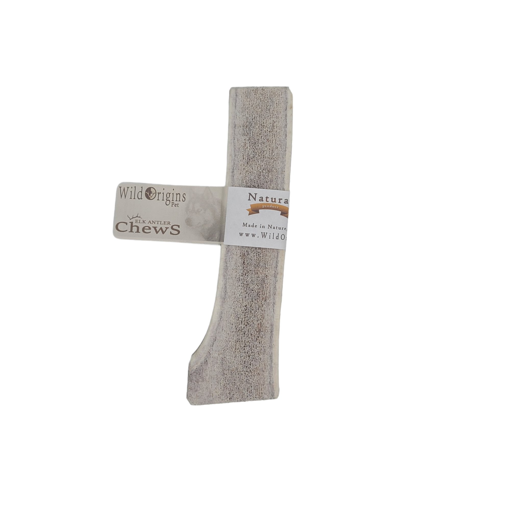 Wild Origins Pet - Wholesale Pet Chew Toy - Dog - 10 Pack Bulk Medium Elk Antler Split Dog Chew UPC Tagged1