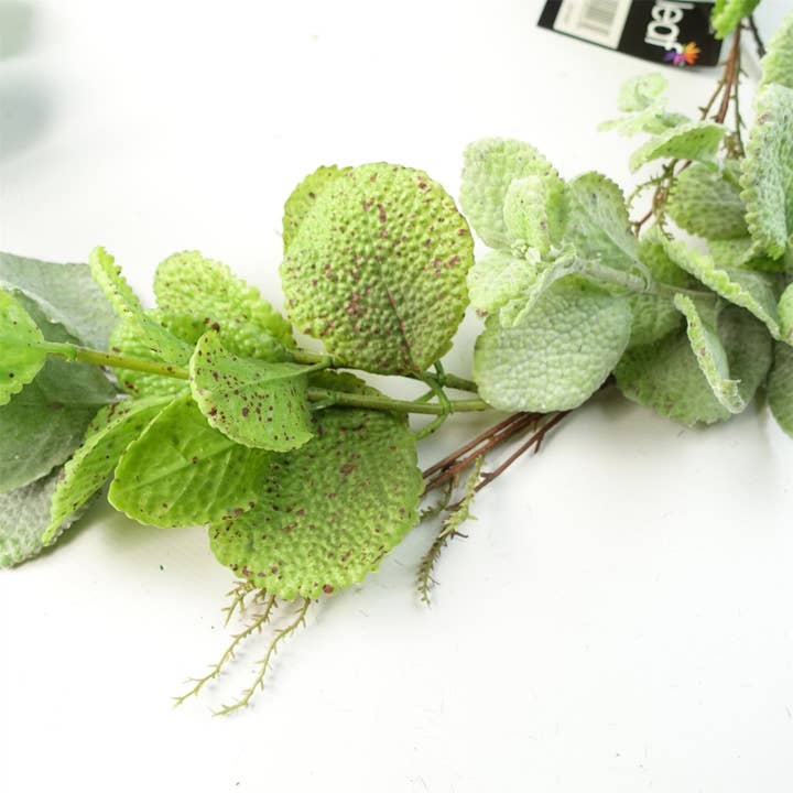 Leaf Design UK LTD - Venta al por mayor Banderines/guirnaldas - Planta colgante artificial para colgar, guirnalda de hojas de menta