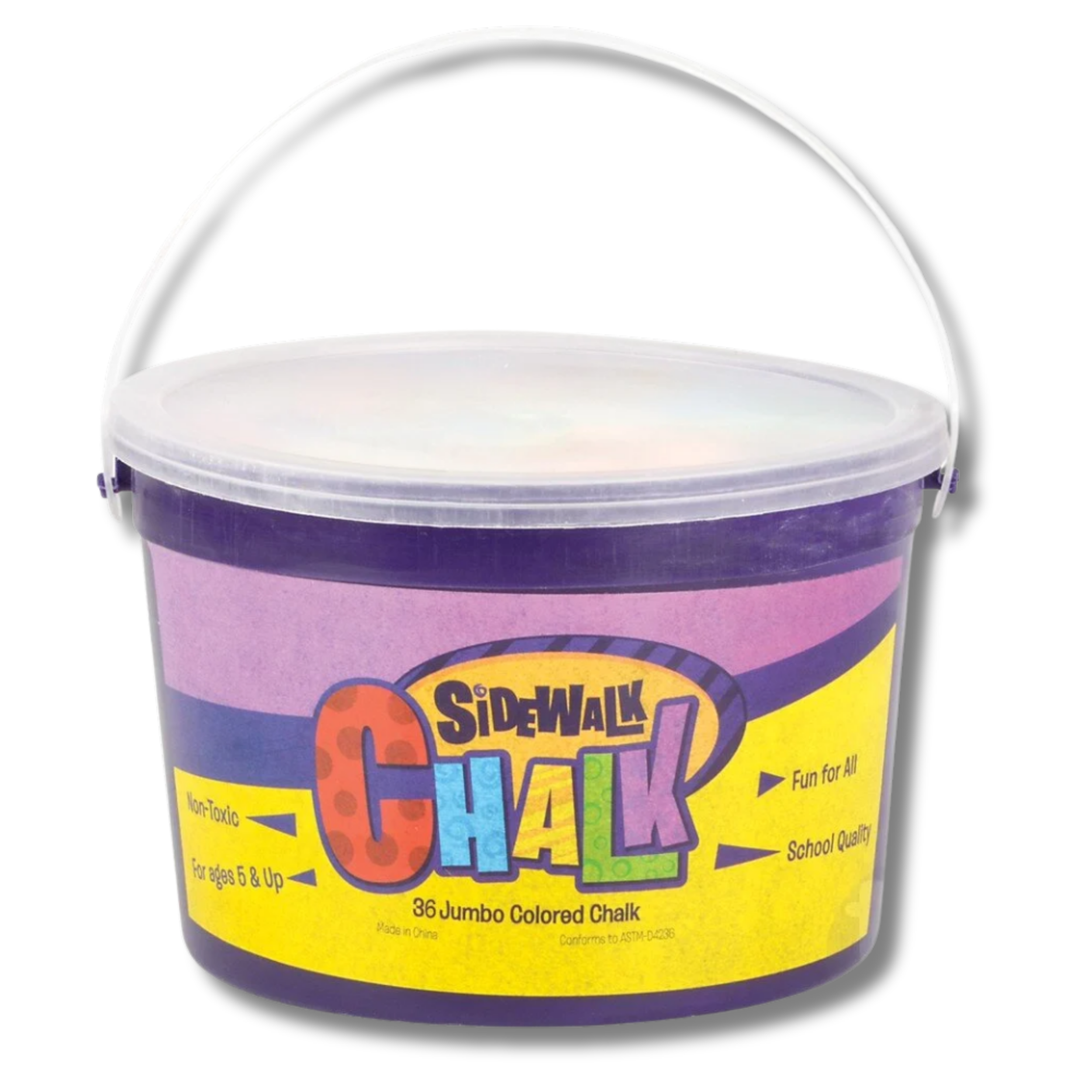 JSBlueRidge Toys - Vente Craies - Craies jumbo assorties pour la rentrée scolaire en seau3