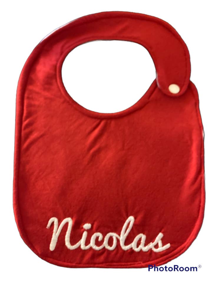 Personalized and Practical Baby Bibs - Keep Your Little One Clean in Style for wholesale by Crafty Working Mama