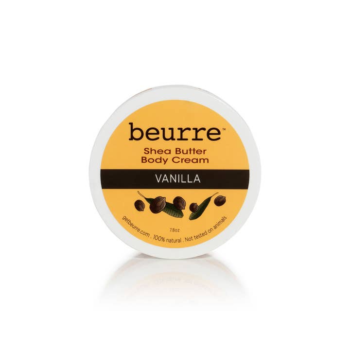 Shea Butter Body Cream (Vanilla) for wholesale by Le Beurre Shop, LLC