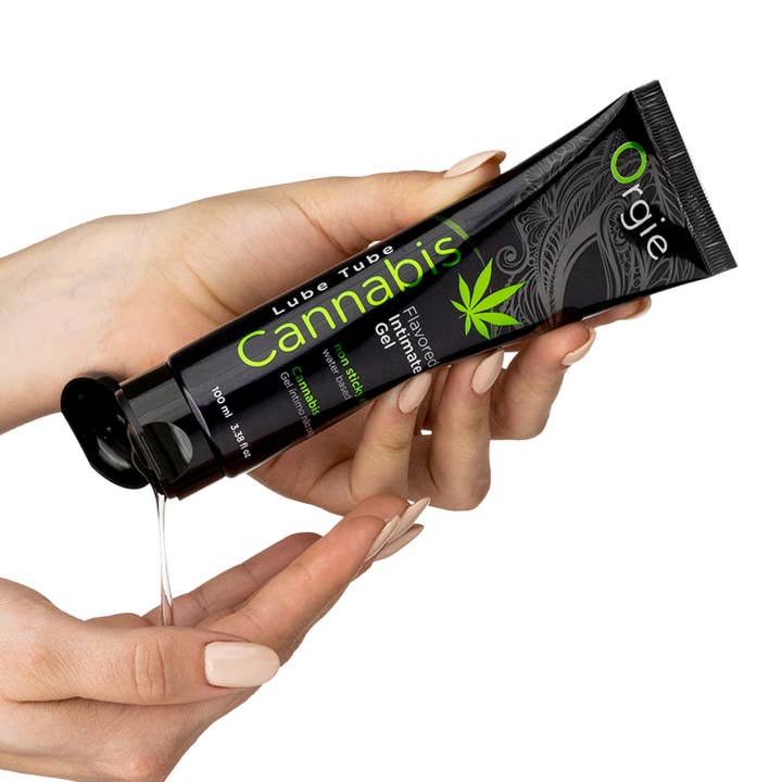 Orgie - Wholesale Personal Lubricant - LUBE TUBE CANNABIS2