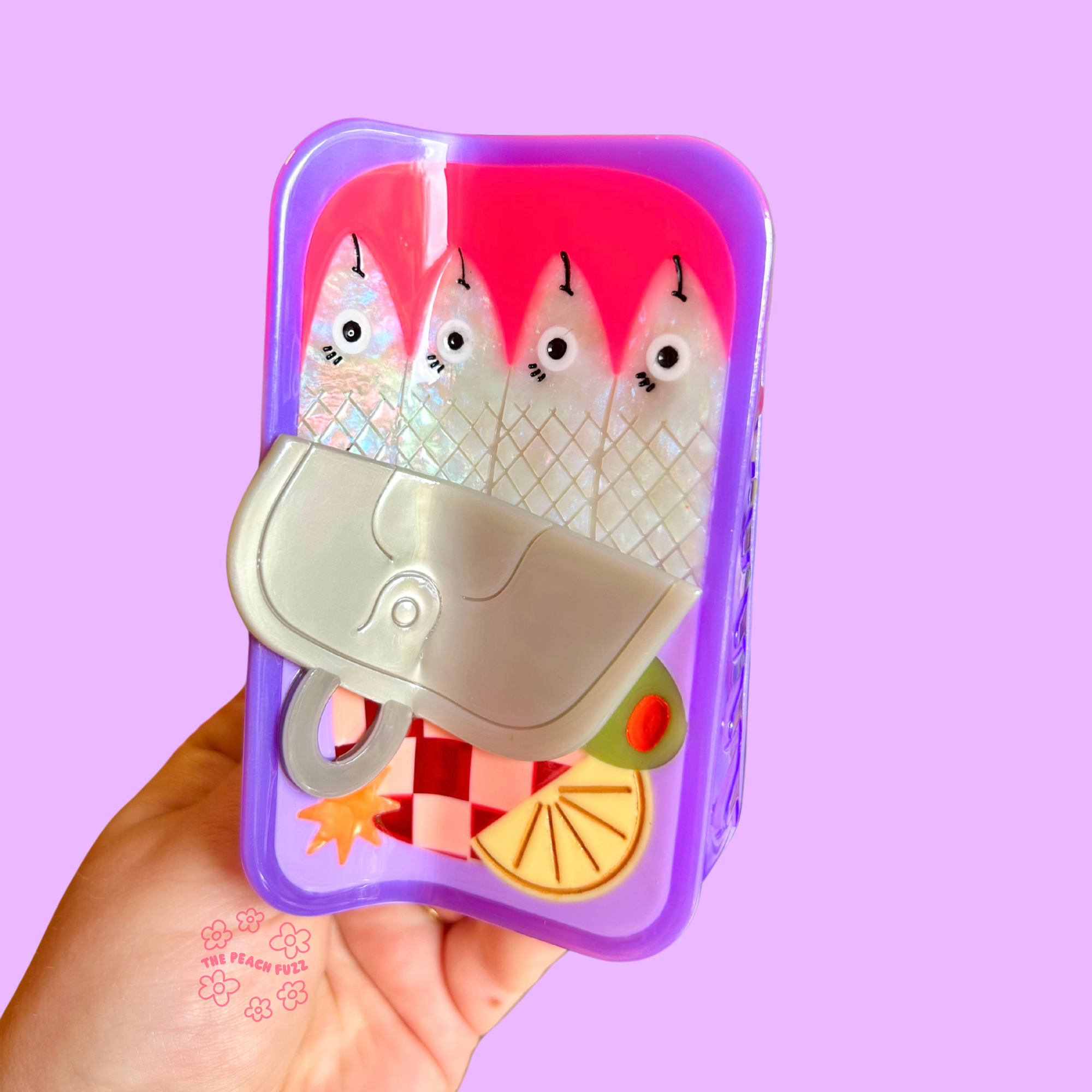 The Peach Fuzz – Engroshandel Hårtilbehørssæt – Kvinder – Sardin Hårklo0