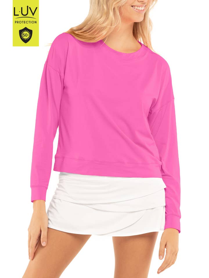 Haut à manches longues Hype UV 50+ pour femmes - TAFFY pour la vente par Lucky In Love