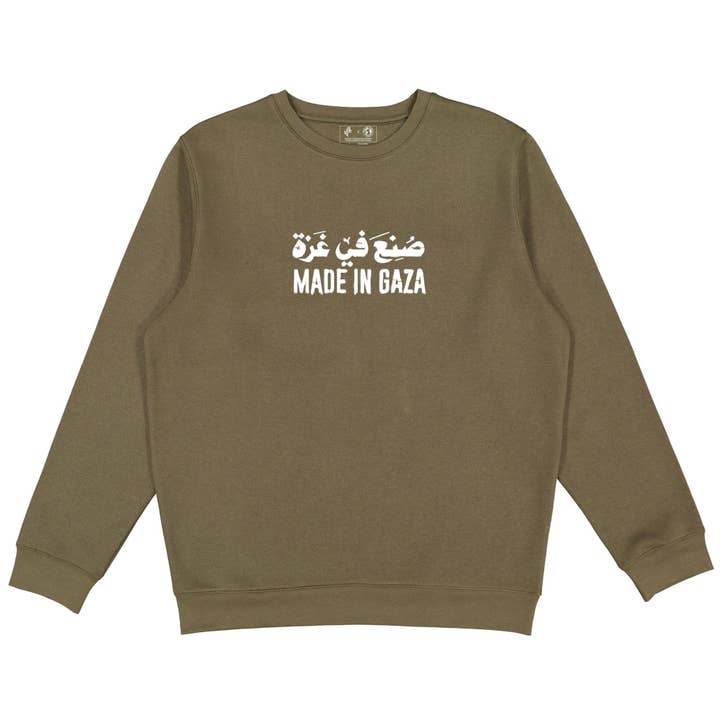 Made In Gaza Crewneck (WTP X Belal Khaled) for wholesale by Wear The Peace