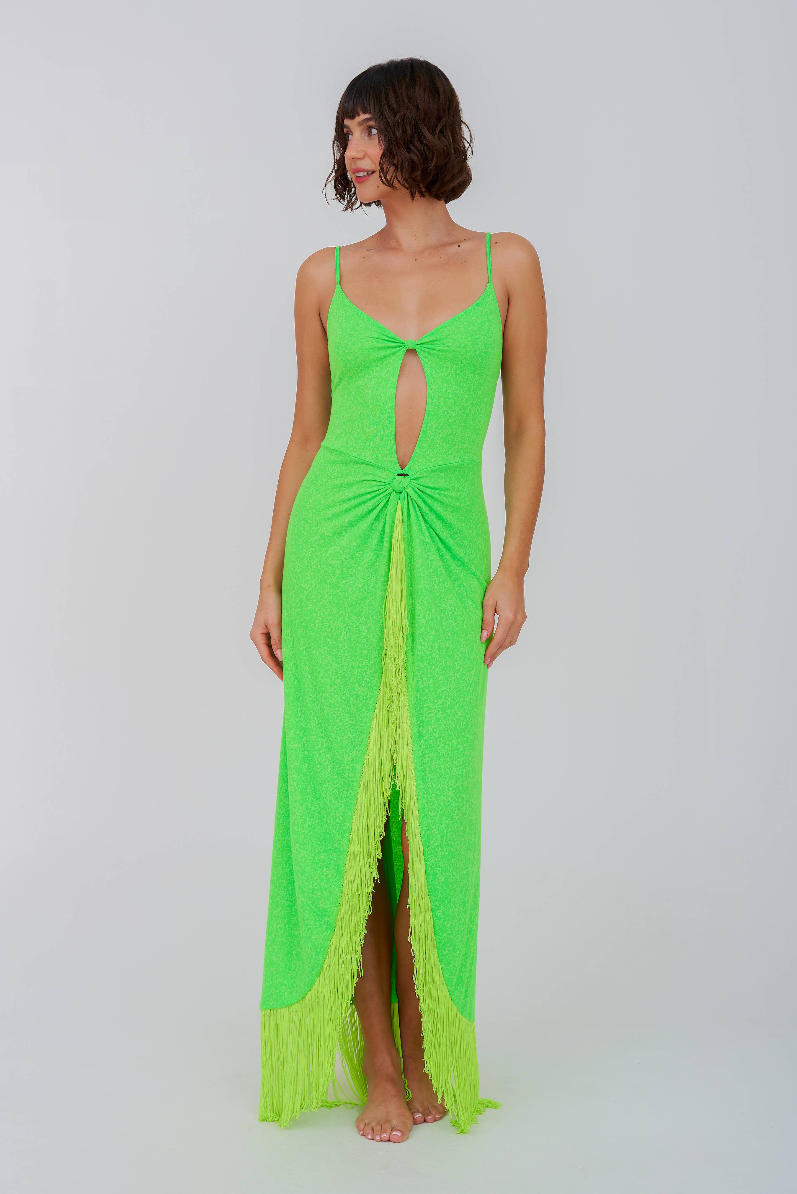 pītusa - Wholesale Dress - Women's - Knotted Cutout Dress5