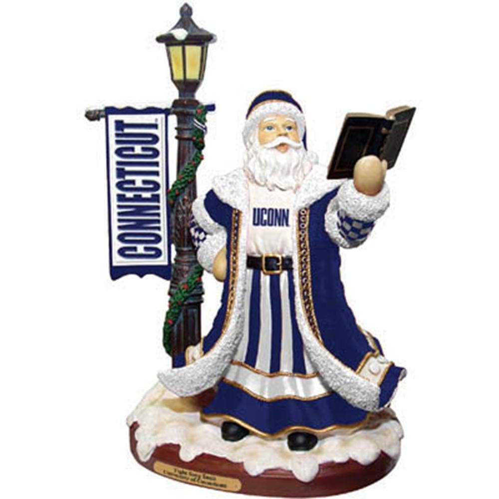 The Memory Company - Wholesale Christmas Decoration - Fight Song Santa, Connecticut Huskies0