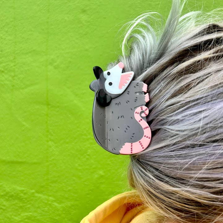 The Peach Fuzz - Wholesale Hair accessories set – Women’s - Possum Hair Claw6