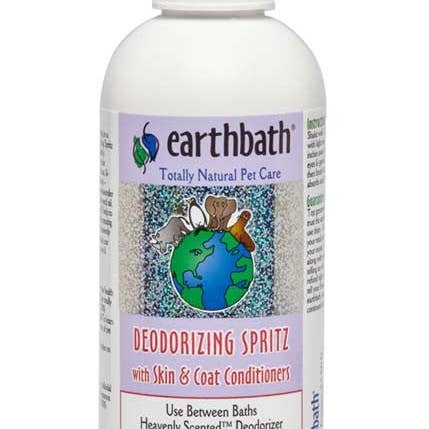 Petdropshipper - Wholesale Pet Spray - Dog - Earthbath 3-IN-1 Deodorizing Spritz for Dogs, Lavender 1ea/8 oz
