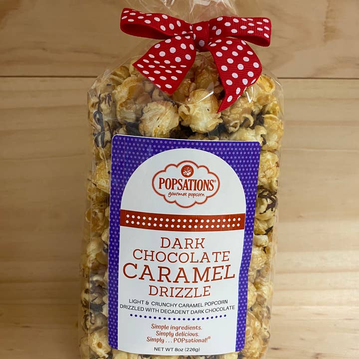 Popsations Popcorn Company - Wholesale Popcorn - Popsations gourmet popcorn 8oz Ribbon Bag