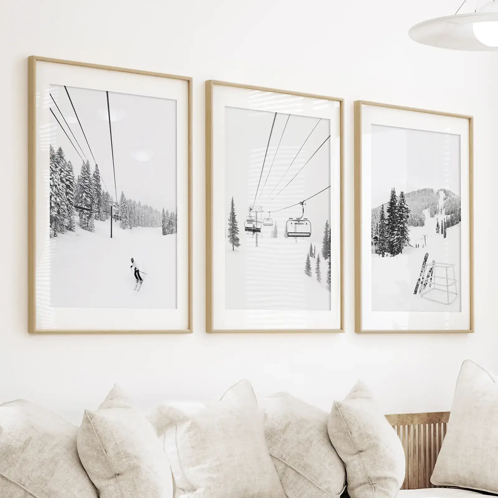 Art Lane - Wholesale Art Print - Winter Sport Wall Art Decor. Ski Lodge Print7