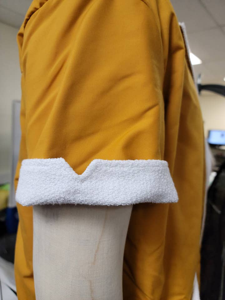 Volcano Designs - Vente Veste-chemise – homme - Veste de plage avec chemise cabana doublée en tissu éponge Goldfinger James Bond1