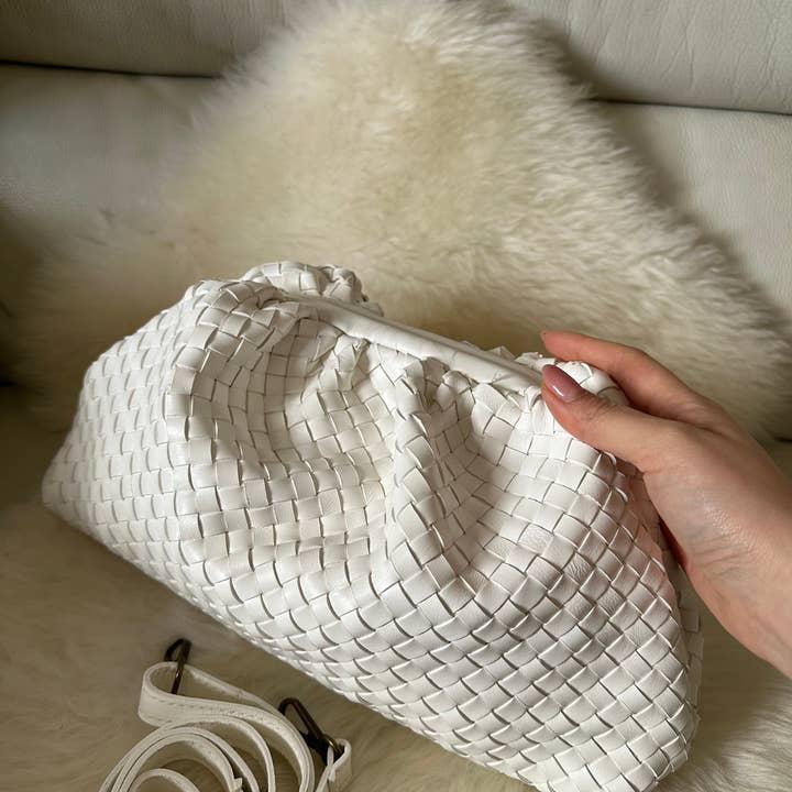 Zhade - Wholesale Clutch Bag - Women's - POUCH NAPPA weave -large12