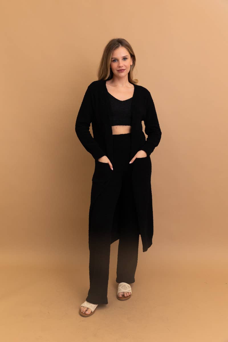 Leto Accessories - Venta al por mayor Conjunto de ropa cómoda - Mujer - Conjunto Lounge de Punto Bouclé Cómodo - Siéntete a gusto 🛋️12