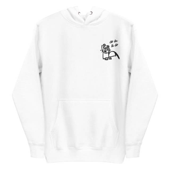 Do Da Li Do Cat Hoodie (Adult Unisex) for wholesale by Akimiro Studio