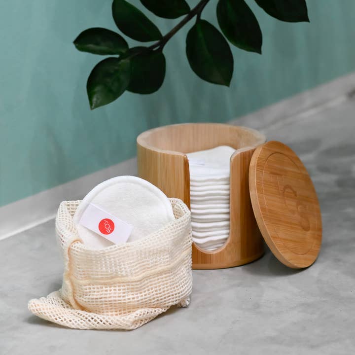 Set di dischetti di cotone riutilizzabili per la vendita all'ingrosso da parte di ANSHIN