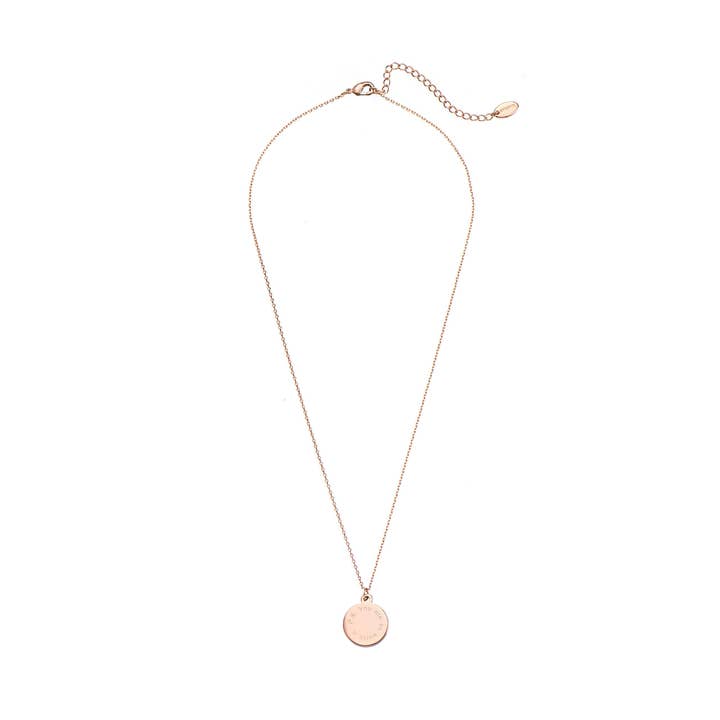 SYMBOLOGY JEWELLERY – wholesale Pendant/charm necklace – You Worth Pendant Necklace (Gift boxed)2