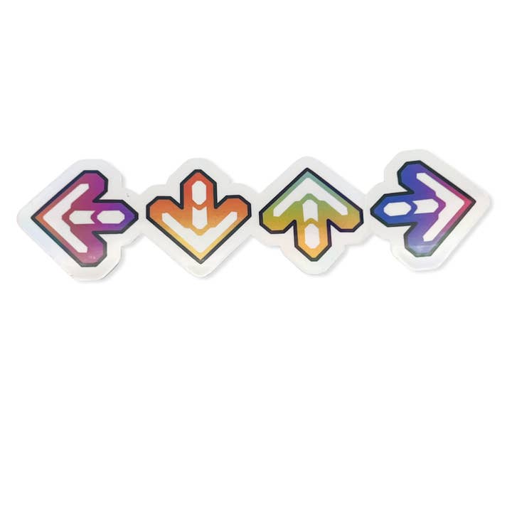 Geekish Gifts - Wholesale Sticker - DDR Dance Arrow Sticker