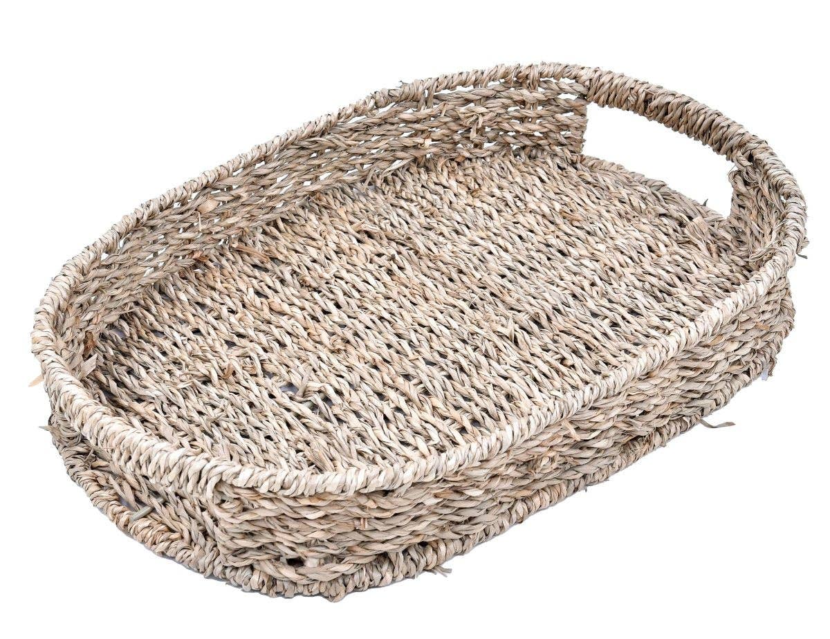 Collins Painting & Design - Wholesale Basket - WG-1011 - Large Oval Seagrass Tray2