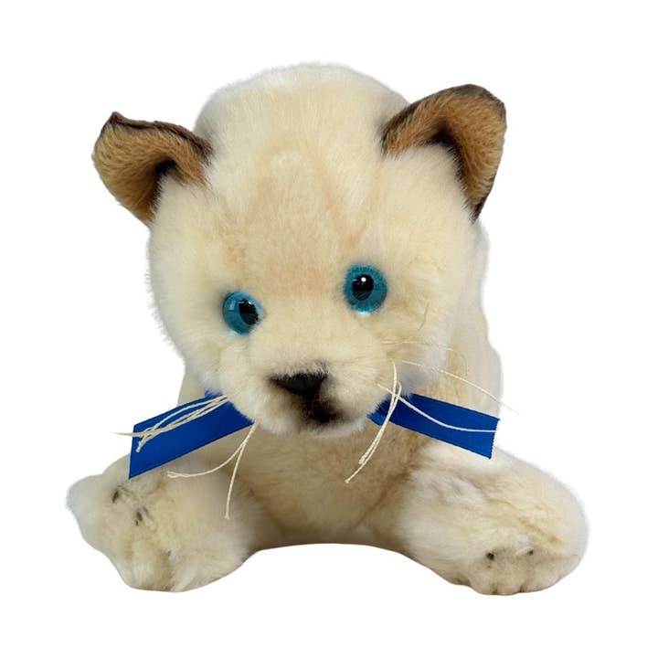 Bocchetta Plush Toys - Wholesale Stuffed/Plush Toy - Kids & Baby - Bamboo - Kitten Siamese - 22cm floppy0
