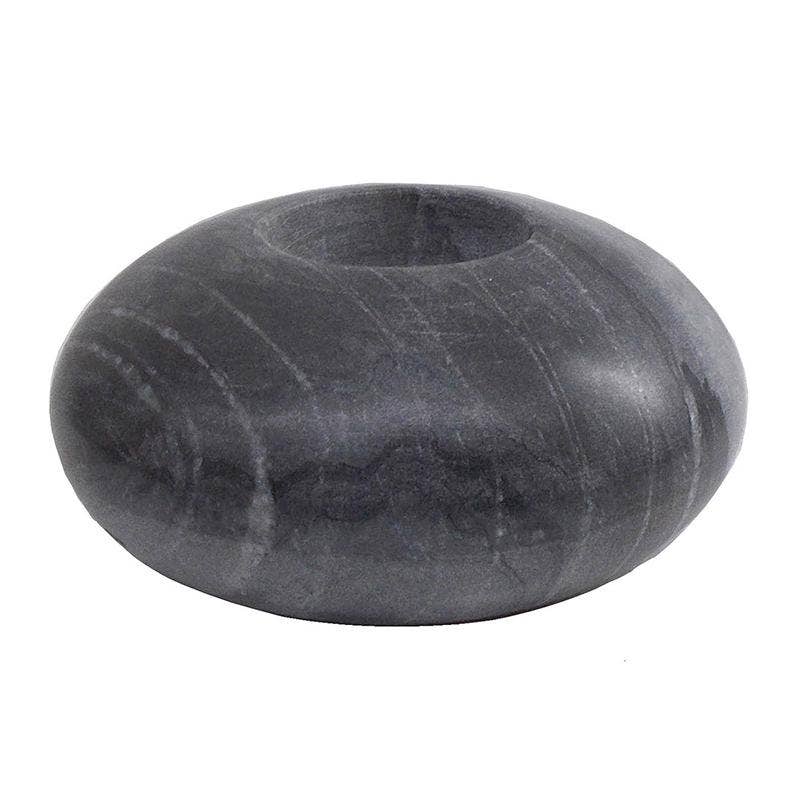 A&B Home Group Inc. – Engroshandel Lyseholder – D4x2,5" Midnatsmarmor Sten Fyrfadsstage0