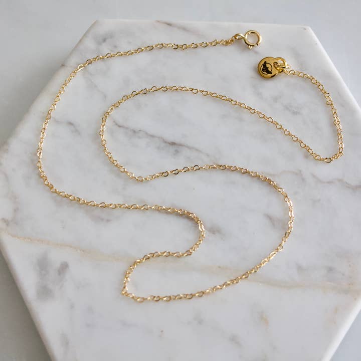 Mesa Blue – Großhandel Gliederhalskette – Kette aus vergoldetem oder versilbertem Messing4