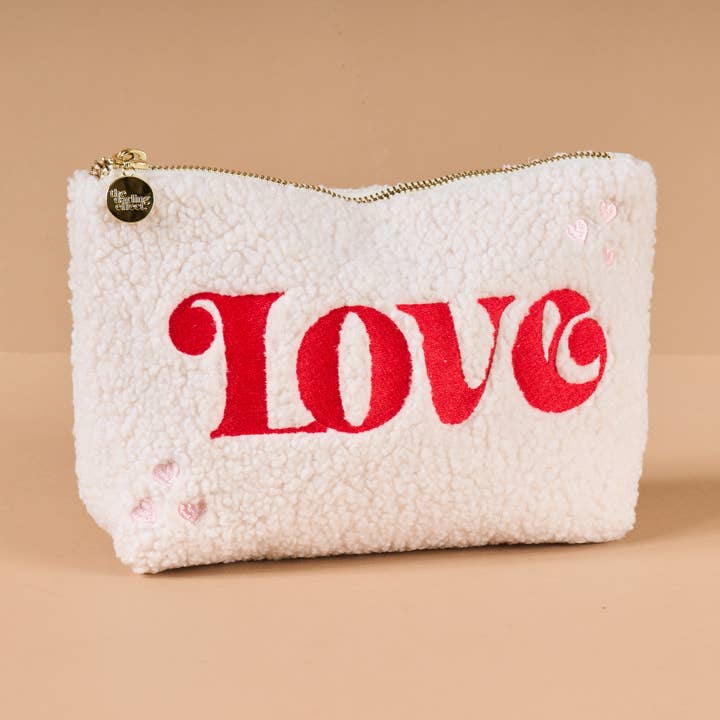 Teddy Pouch-Love for wholesale by The Darling Effect