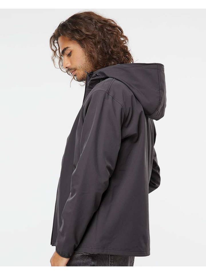 Lucky Avocado - Wholesale Jacket – Men's - Independent Trading Co. - Poly-Tech Soft Shell Jacket2