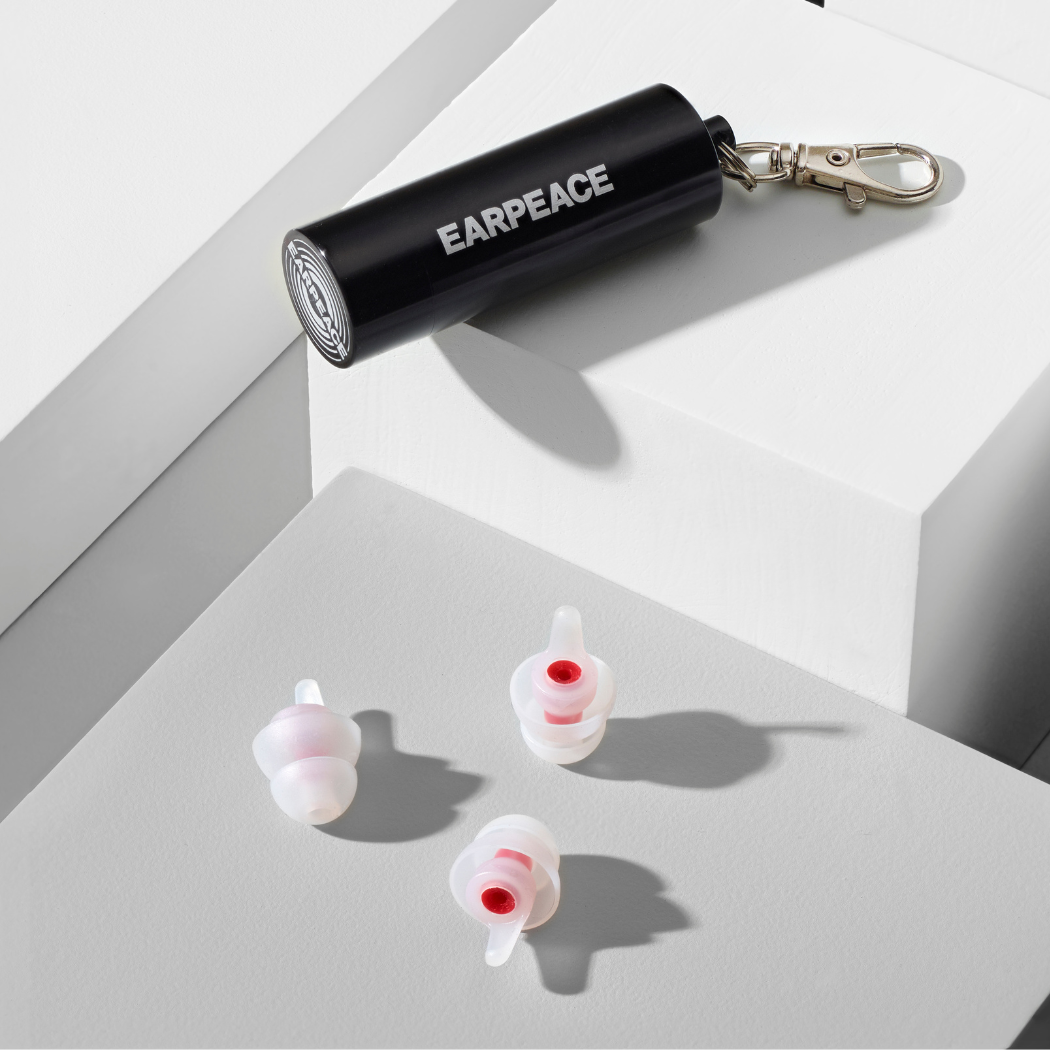 EARPEACE - Vente Bouchons d'oreille - Bouchons d'oreilles en silicone hypoallergénique avec filtres MUSIC2