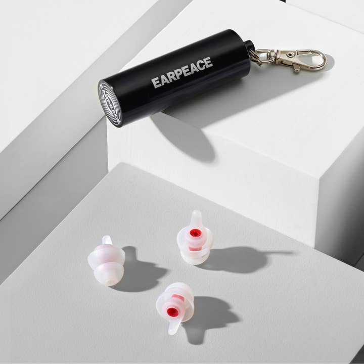 EARPEACE - Vente Bouchons d'oreille - Bouchons d'oreilles en silicone hypoallergénique avec filtres MUSIC2